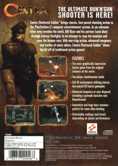 Contra - Shattered Soldier (USA)-boxback.png