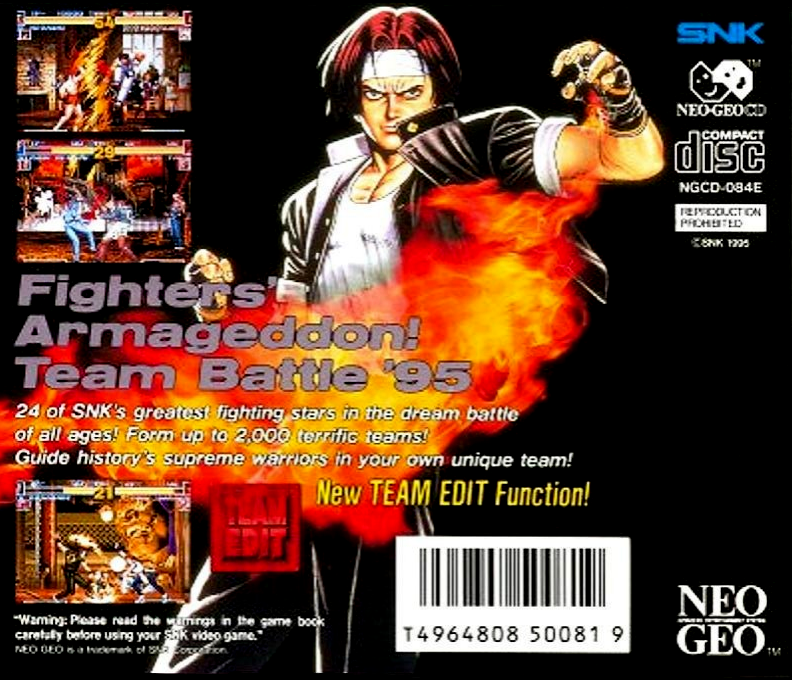 King of Fighters '95, The (World)-boxback.png